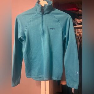 Patagonia Teal Women's Pullover Waffle Size Small